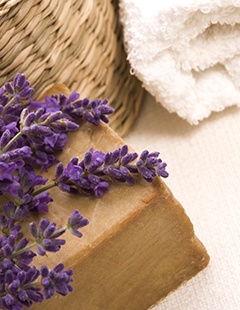 Lavendel arrangement